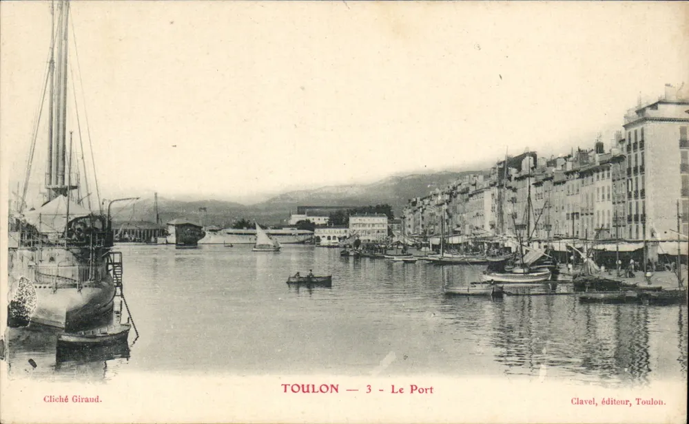Toulon — O Porto — Clavel, editor, Toulon - Frente