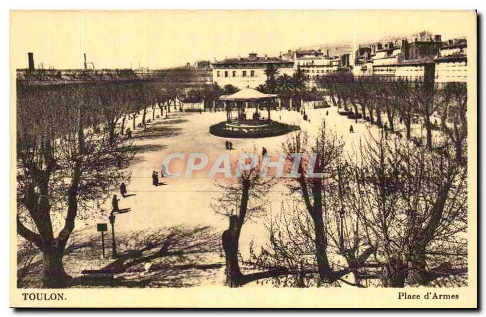 Toulon — Praça das Armas — editor não identificado - Frente