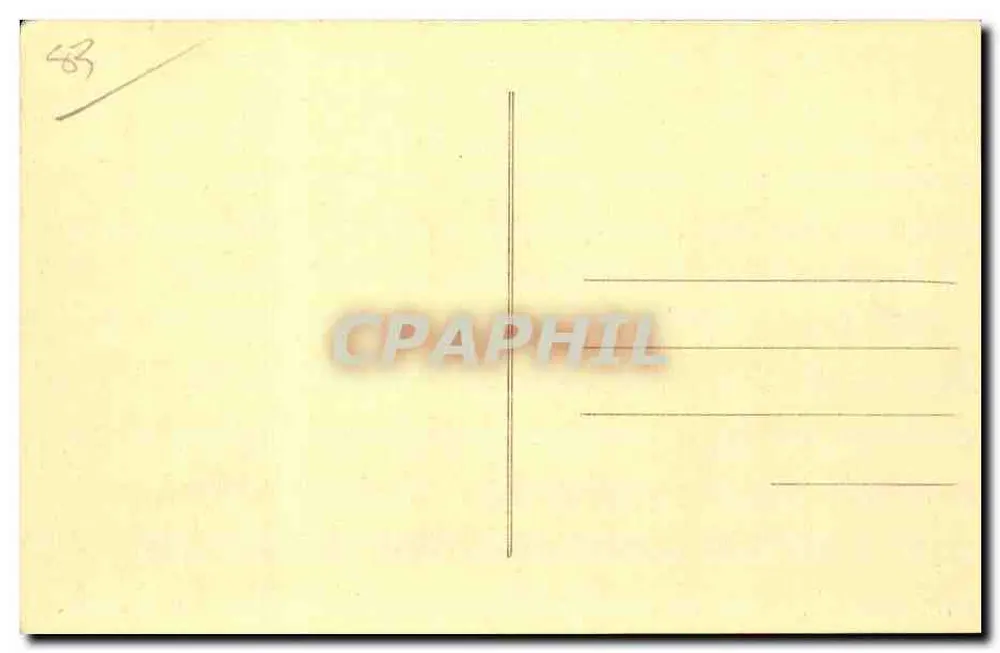 Toulon — Praça das Armas — editor não identificado - Verso