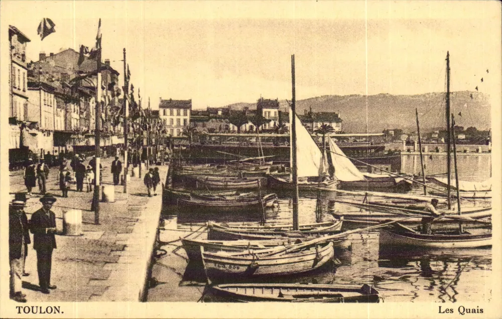 Toulon — Os Quais — Editor não identificado, número de série não visível - Frente