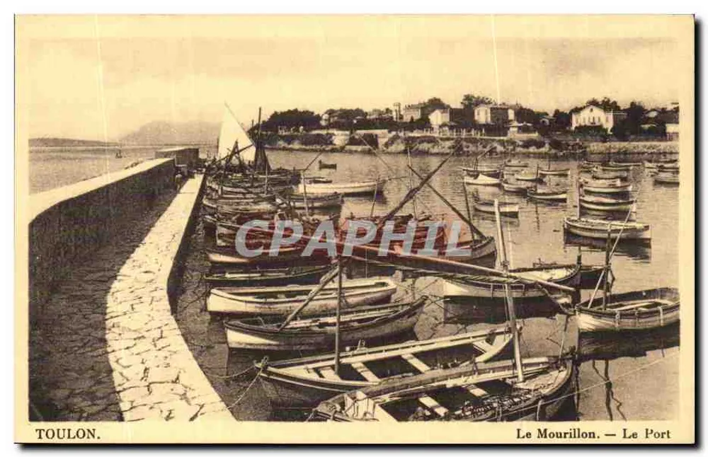 O Mourillon — O Porto — Toulon - Frente