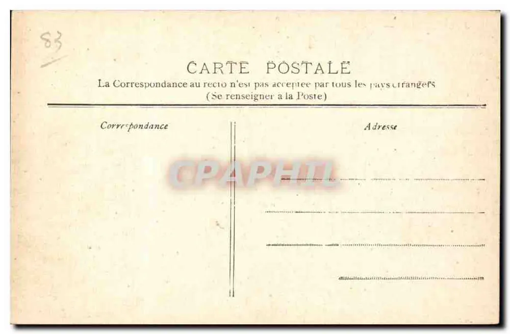 Toulon — Le Quai Cronstadt — Brevet L.D.F. Clavel, genannt Toulor - Rückseite
