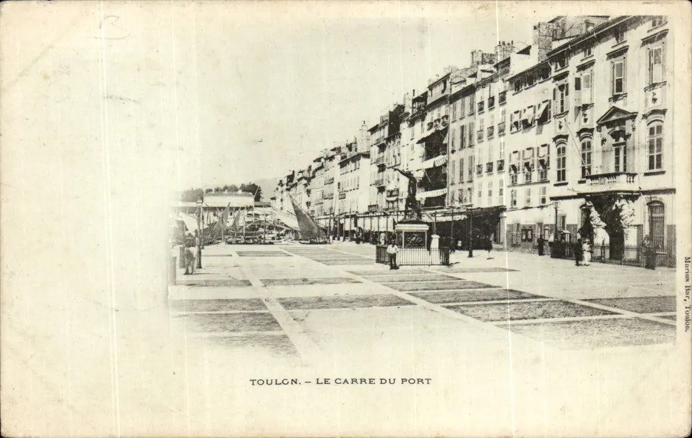Toulon — Le Carre du Port — Mirinus Hur, Toulon - Vorderseite