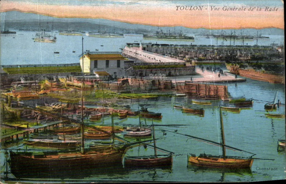 Toulon - Vista Geral da Baía — Cionsstadt - Frente