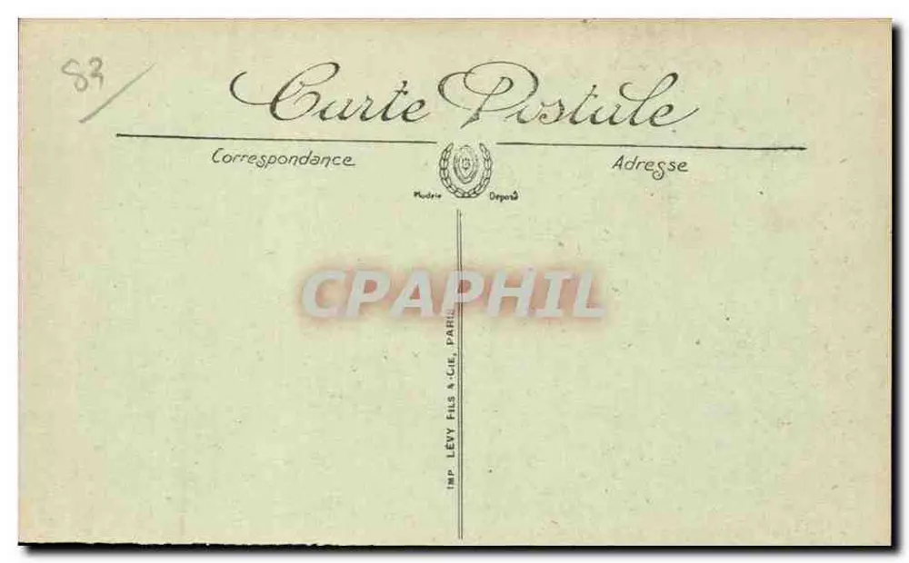 Hyères — La Rue des Porches — SELECTA - Rückseite