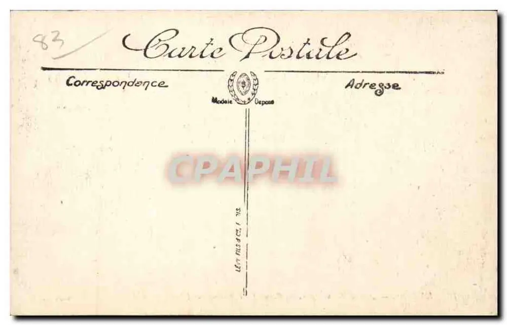 Hyères — Avenida Beauregard — Selecta - Verso