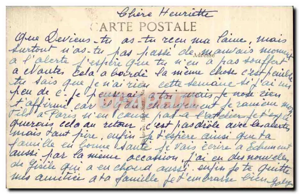 LA BAULE-sur-MER (Loire-Inf.) — Ansicht vom Boulevard des Dunes — 97. Ansichtskarte - Rückseite