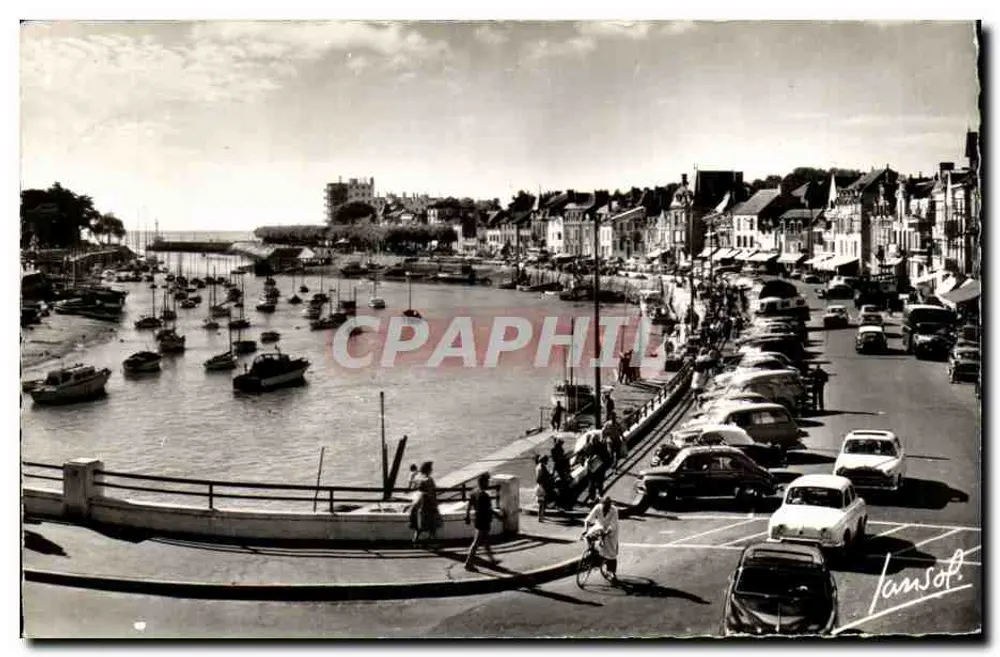 Le Port de La Baule — vue panoramique — Jansoft, n° 1950-4 - Recto