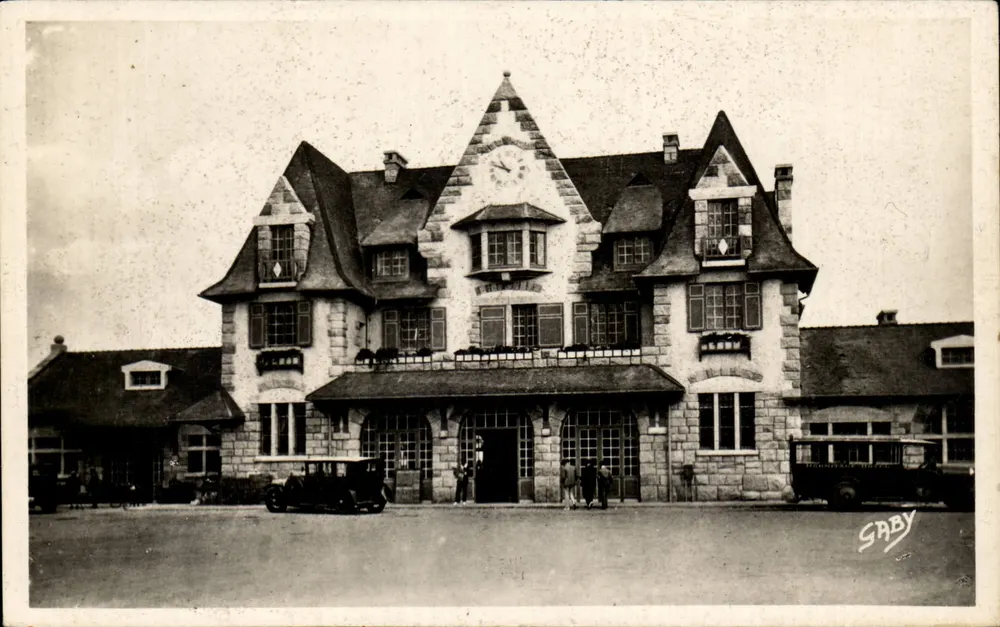 La Baule-sur-Mer (L.-Inf.) — A Estação — Éditions Gaby - Frente