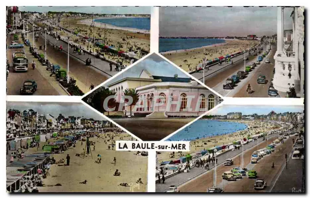 La Baule-sur-Mer — vista panorâmica — n° 1234 - Frente