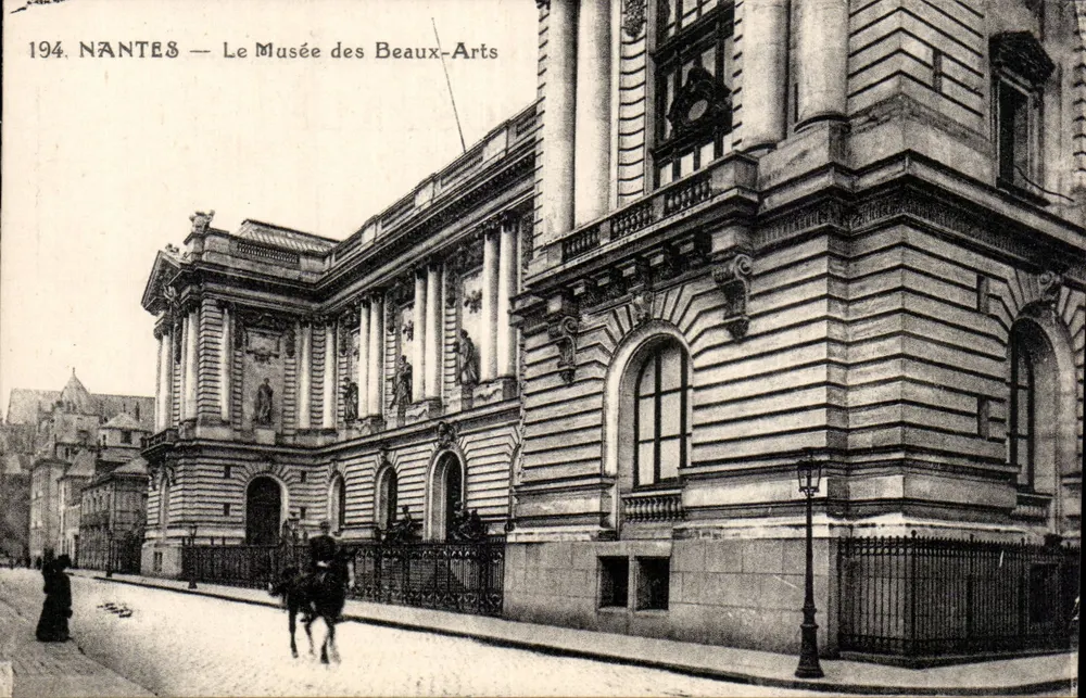 NANTES — O Museu de Belas Artes — J. Nocais, n°194 - Frente