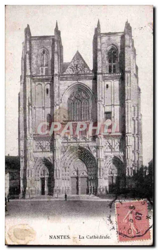 NANTES — A Catedral — C.P.A.P.H.I.L. - Frente