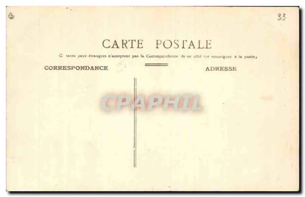 NANTES — A Catedral — Grand Bazar e Novas Galerias - Verso