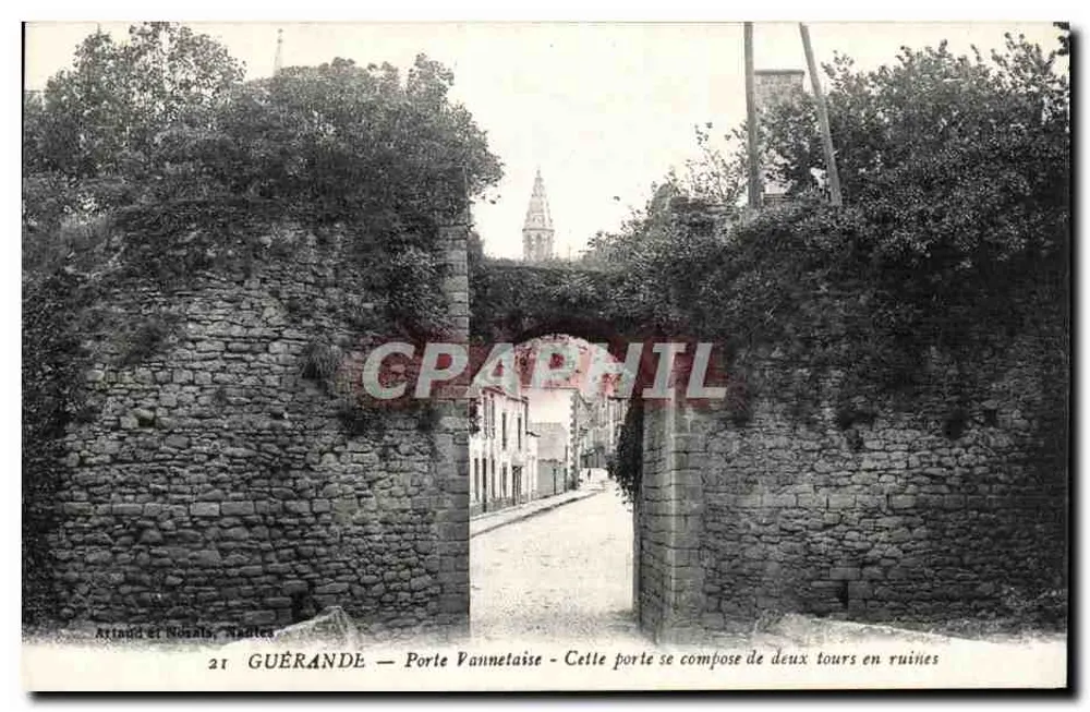 Guérande — Porta Pannetaise — Artaud et Rosals, Nantes - Frente