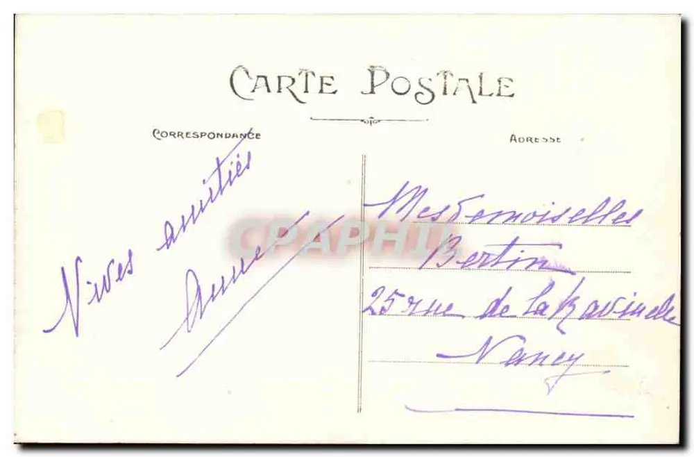 Guérande (Loire-Inf.) — Mauern, Gräben und Boulevard Sainte-Anne — Sammlung F. Chapeau, Nantes - 7. mille - Rückseite