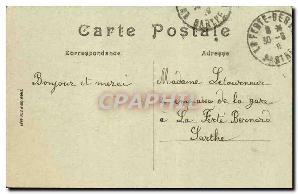 La Baule — As Villas do Boulevard Darlu — LL - Verso
