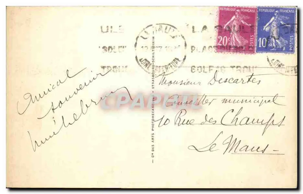 Le Pouliguen — O porto — Cie des Arts Photographiques - Verso
