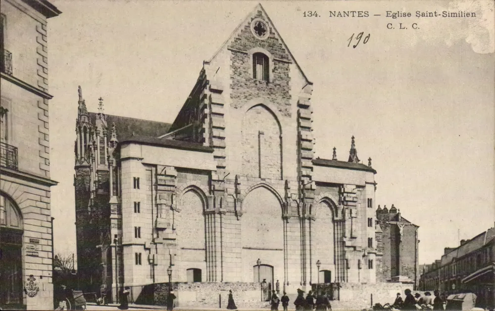 NANTES — Igreja de Saint-Similien — C.L.C. n°134 - Frente
