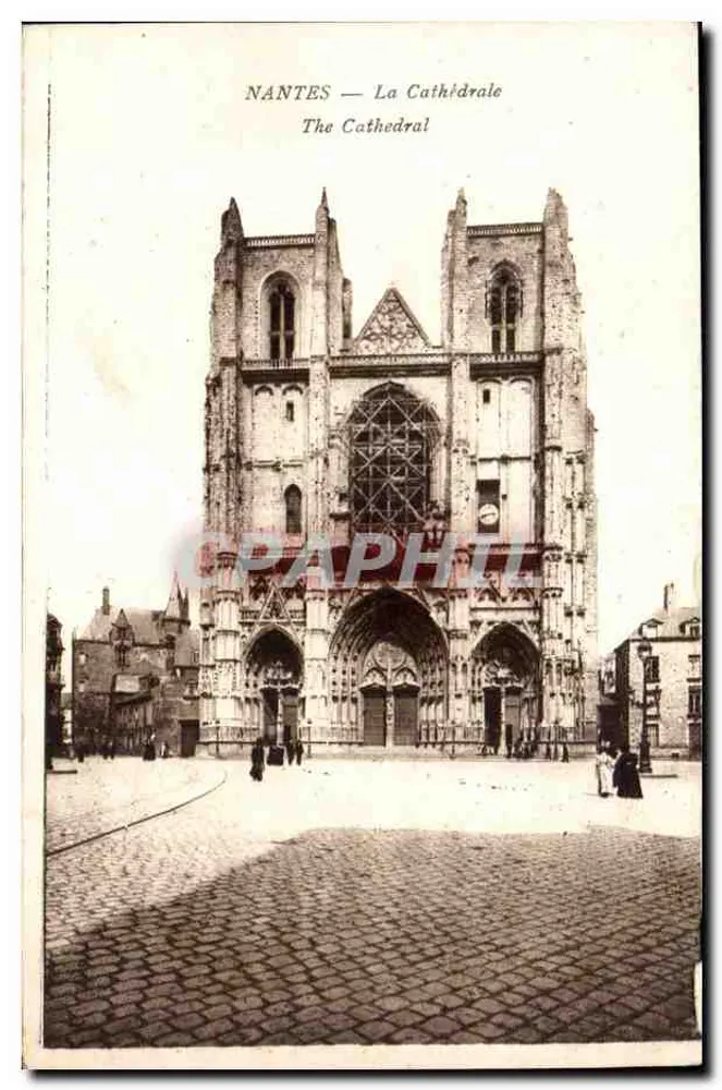 NANTES — A Catedral — Editor: Chicorée à la Ménagère, Paris - Frente