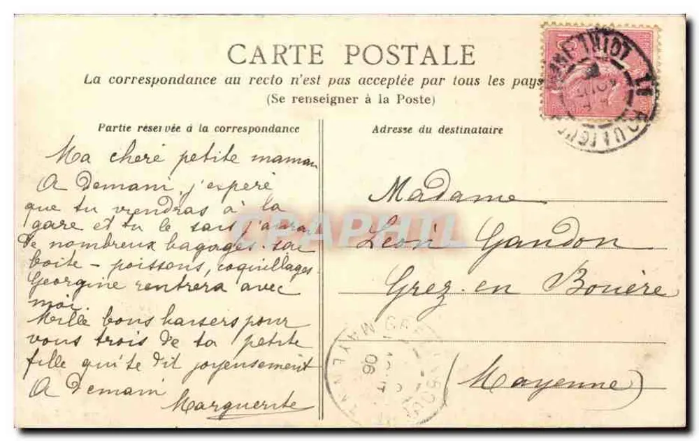 LE BOURG-DE-BATZ (Loire-Inf) — Os rochedos — Héritage D'Images & Cie, n° 1002 - Verso