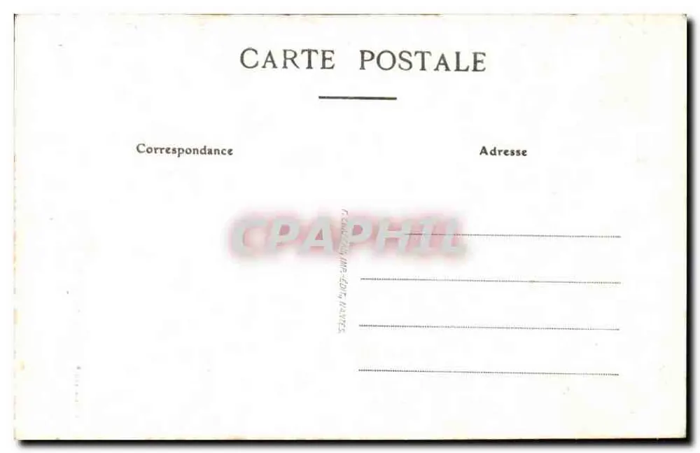 Guerande (Loire-Inf.) — Interior da Colegiada de São Aubin (século XV) - Verso