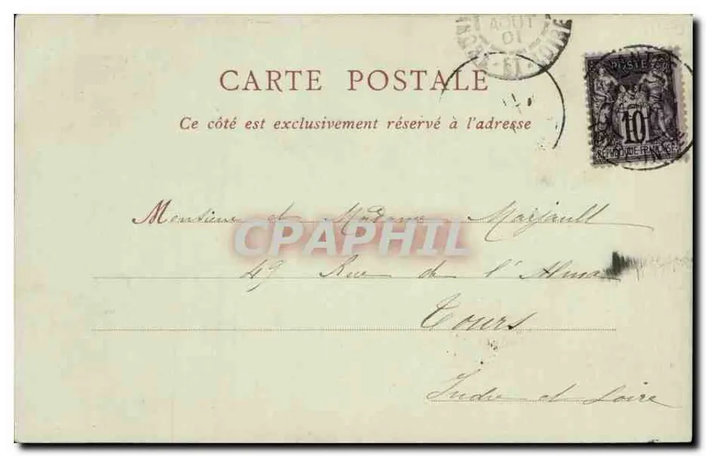 Nantes — A Place Royale — ND Phot - Verso