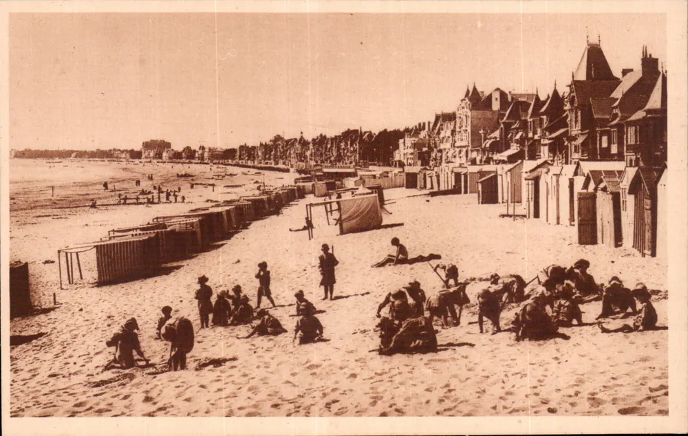 Ein Stück der Küste — La Baule — Imp. Lévy et Neudubin, 130 Rue Lepellier, Paris - Vorderseite