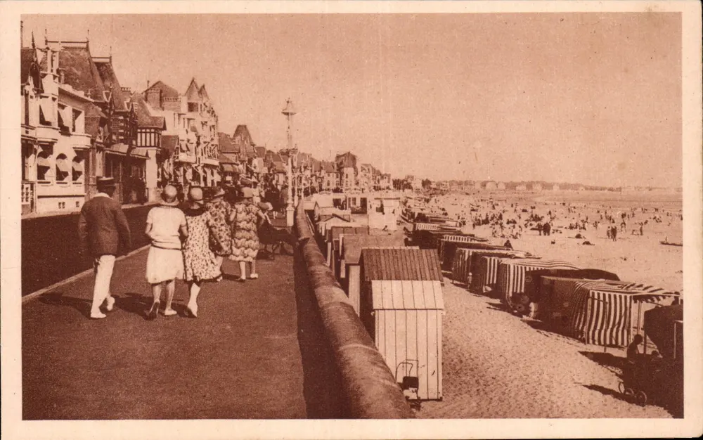 La Baule — Strand und Promenade — Verlag: La Baule, 139 Boulevard Hennecart und La Plage - Vorderseite