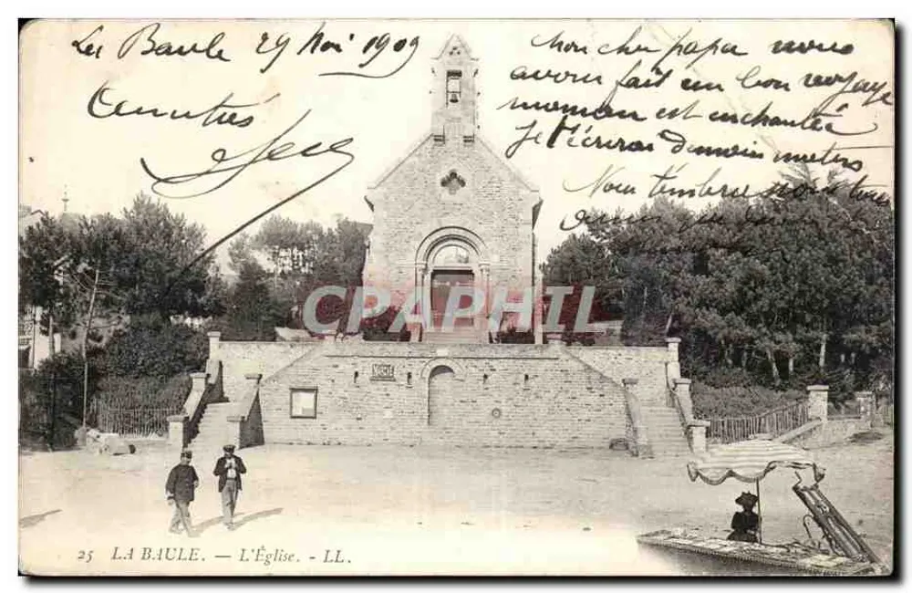 La Baule — A Igreja — LL. n°25 - Frente
