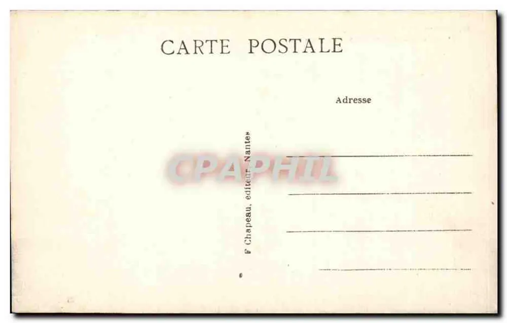 Calvaire de Pontchâteau (Loire-Inf.) — 12. Station — Jesus stirbt am Kreuz — F. Chapeau, Nantes - Rückseite