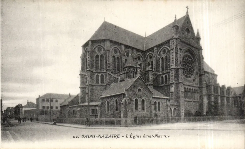 Saint-Nazaire - Die Kirche Saint-Nazaire — n° 92 - Vorderseite