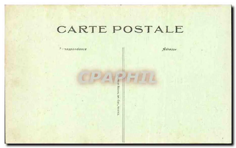 Saint-Nazaire — Das Post- und Telegraphenamt — Nr. 96 - Rückseite