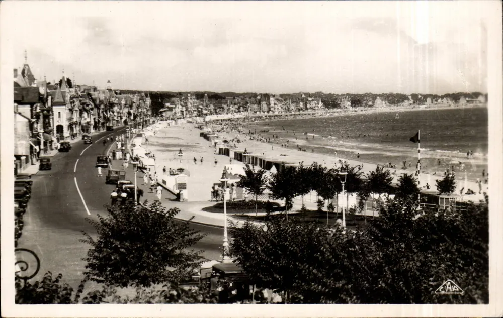 La Baule — Vista da Praia — C.A.P. Paris - Frente