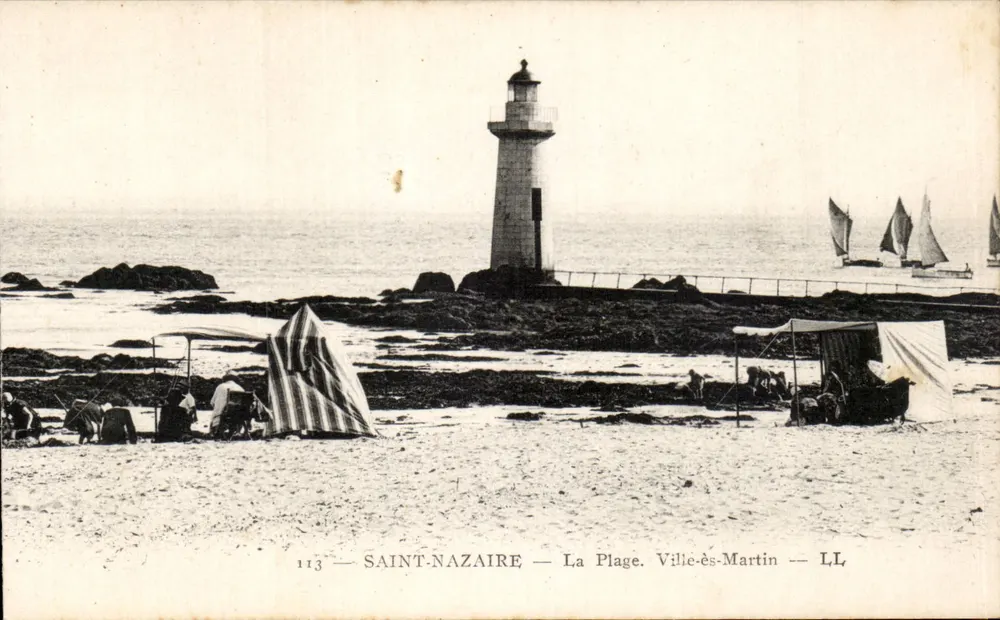 Saint-Nazaire — Die Strände. Villedé-Martin — LL - Vorderseite