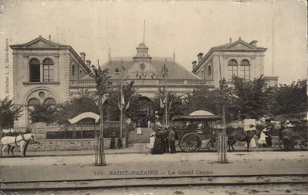 SAINT-NAZAIRE — Das Grand Casino — Sammlung L. B. Saint-Nazaire, Nr. 110 - Vorderseite