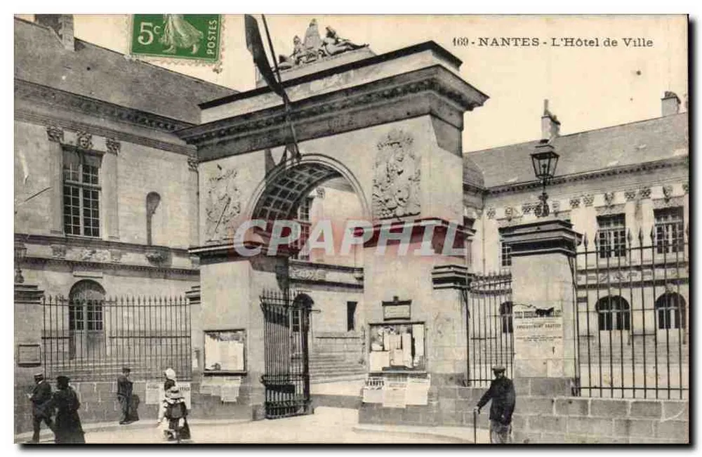NANTES - A Prefeitura — editor anônimo, n° 469 - Frente