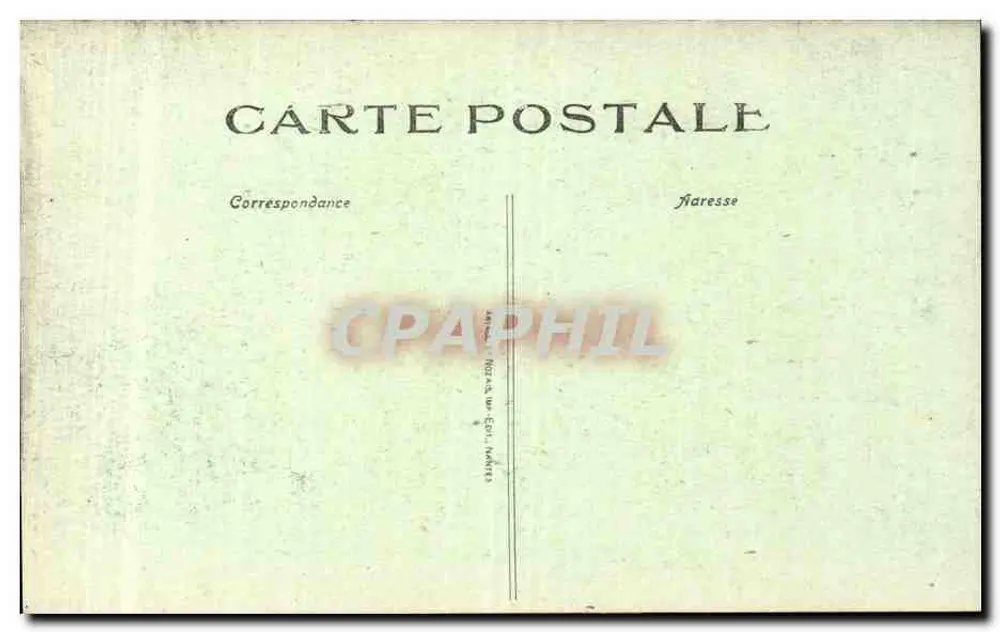 Saint-Nazaire — Rue de Nantes — unbekannter Verlag, Nr. 29 - Rückseite