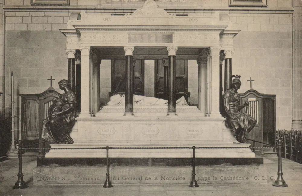 Grab des Generals de la Moricière — Nantes — Kathedrale — C. L. C. - Vorderseite