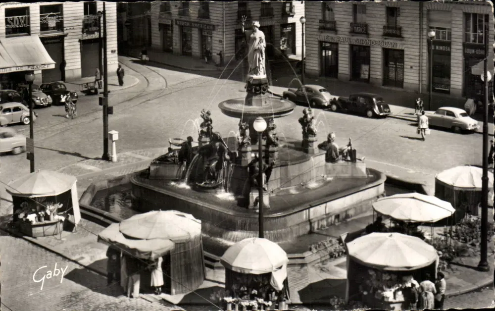 Place Royale - Nantes (Loire-Inférieure) — Fontaine de la Close — Editions Gaby - Vorderseite