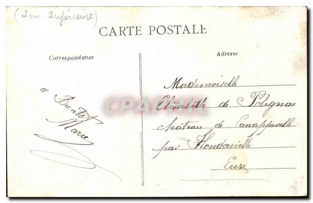 Aigrefeuille - L'Église — éditeur imprimeur non visible, n° de série non lisible - Verso