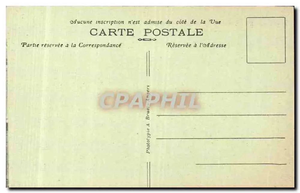La Baule-sur-Mer (Loire-Inf.) — A Esplanada diante do Casino — A. B. (Ferd. Ménard, Arquiteto) - Verso