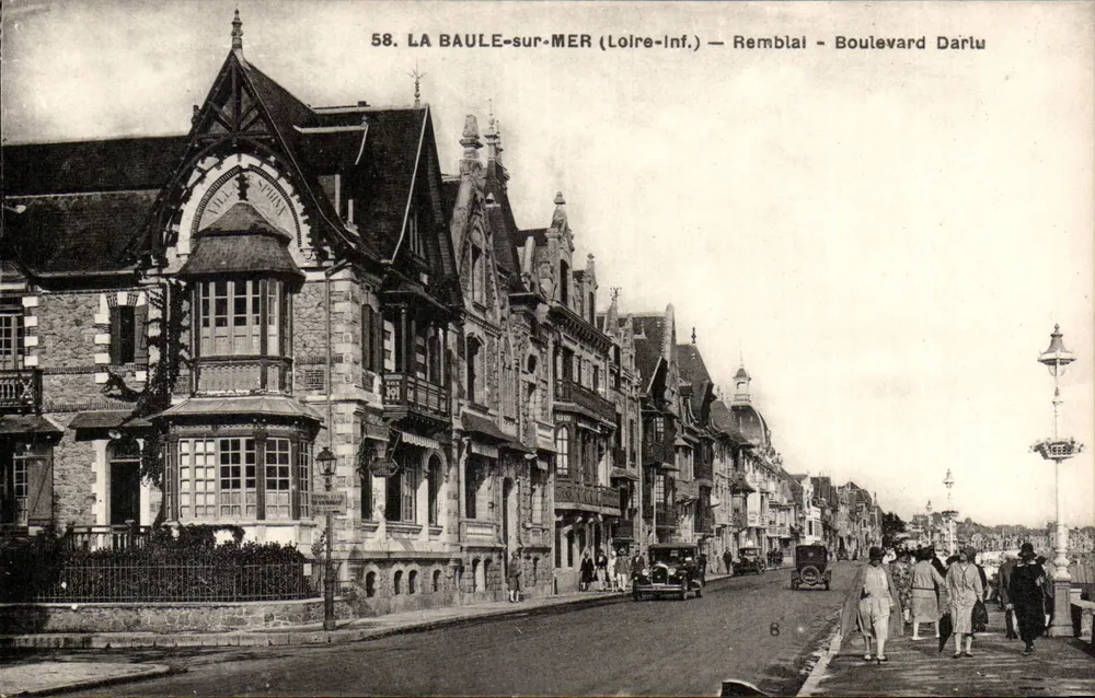 La Baule-sur-Mer (Loire-Inf.) — Wyżyna — Bulwar Darlu - Awers