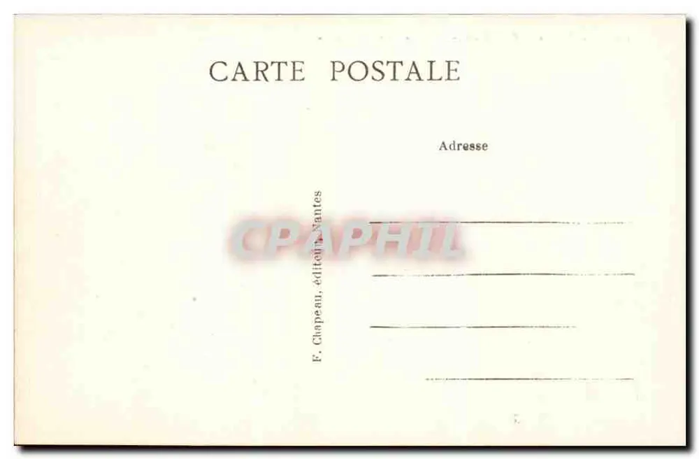 La Baule-sur-Mer (Loire-Inf.) — O Hotel Royal — editor F. Chopeau, Nantes, n°69 - Verso