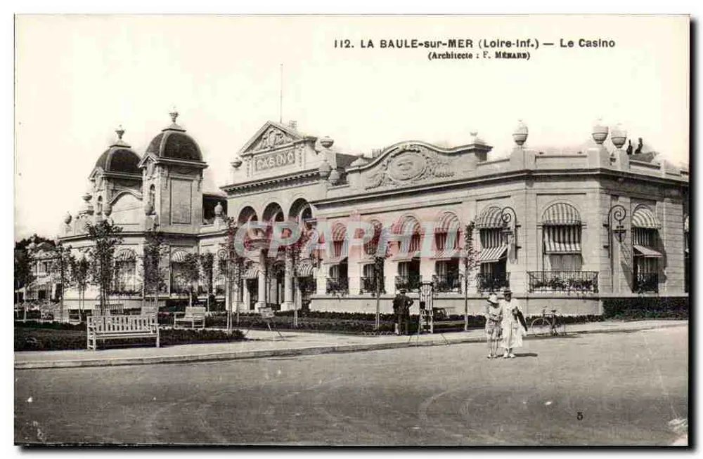 La Baule-sur-Mer (Loire-Inf.) — Il Casinò — Architetto: F. Mérand - Recto