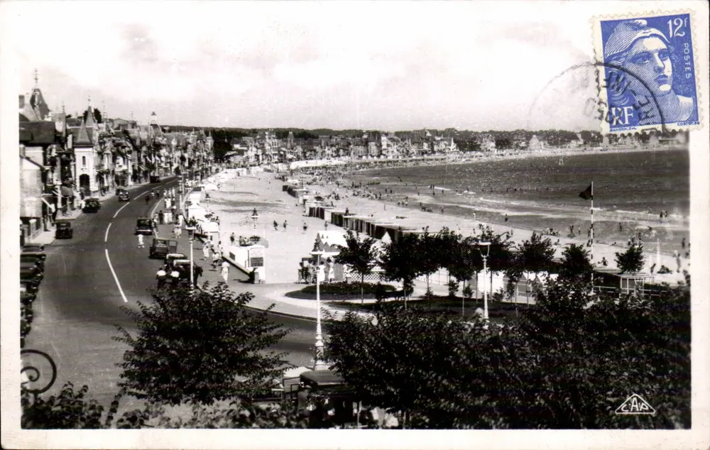 La Baule — Vista da Praia — C.A.A. (editor) - Frente