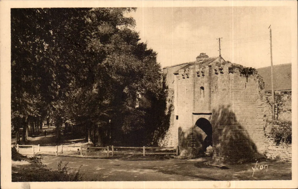 Die Saillé-Tür und der Mail — Guérande (Loire-Inf.) — Les Éditions d'Art 'VON' n°8 - Vorderseite