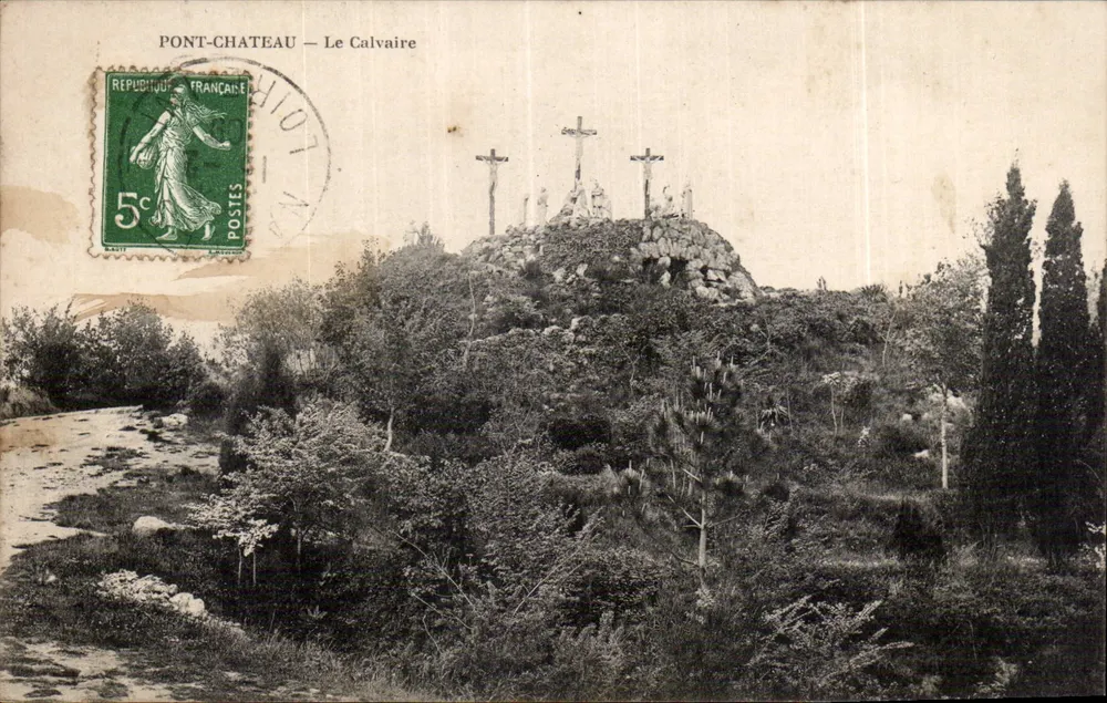 Pont-Château — O Calvário — Editor não identificado, número de série não visível - Frente