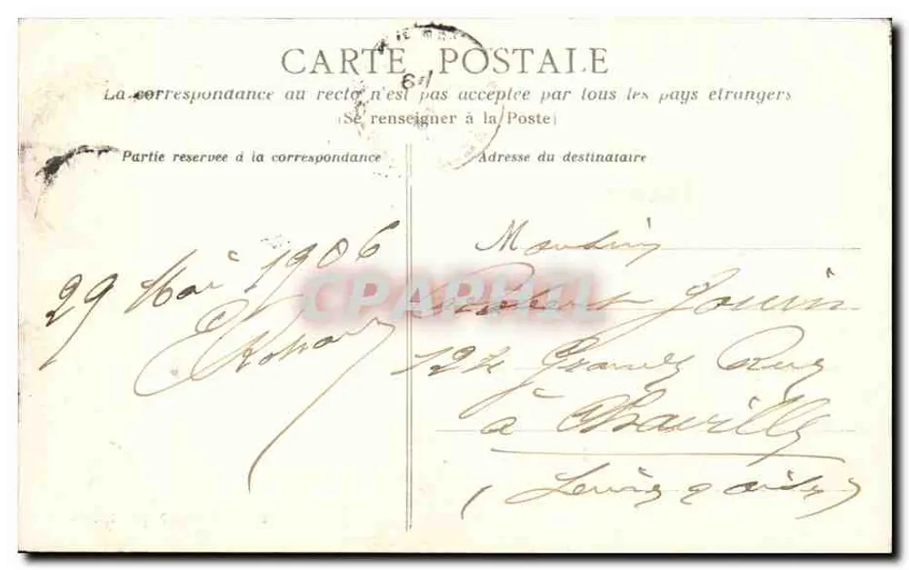 NANTES - Museum Dobrée und Schloss Jean V — Rekonstruktionen im romanischen Stil — Edition Artaud-Nozais, Nantes - Rückseite