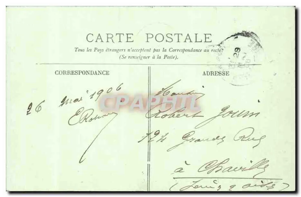 NANTES — O Castelo — As Torres — LL. - Verso
