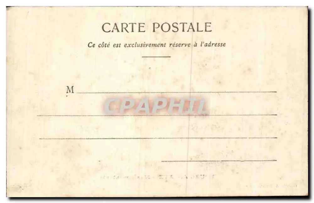 Bourg-de-Batz - Maré alta — Coleção A. Thuret, Nantes - Verso